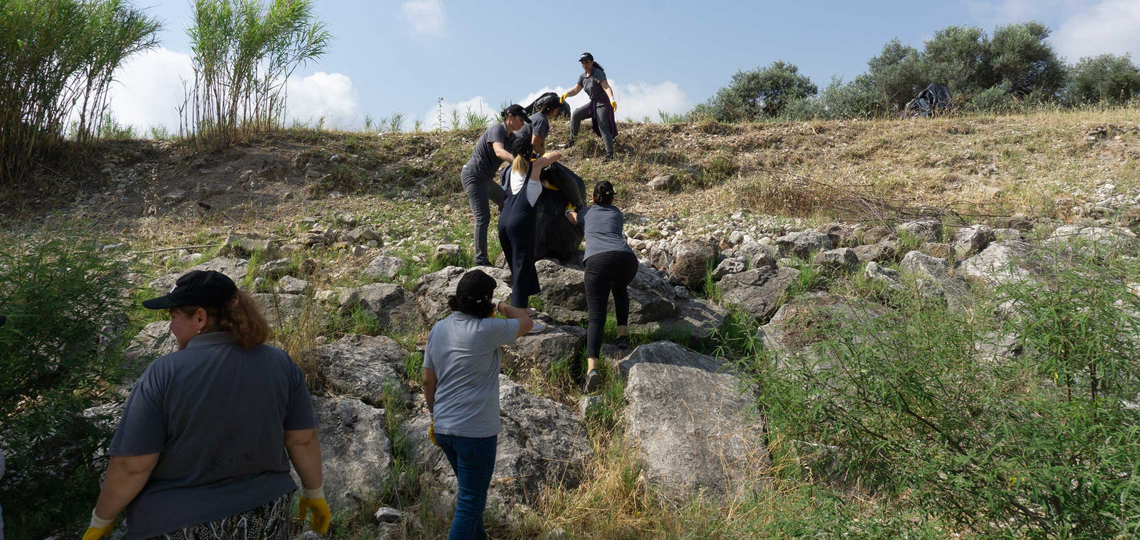 biofirst community action local clean up by biobest antalya team